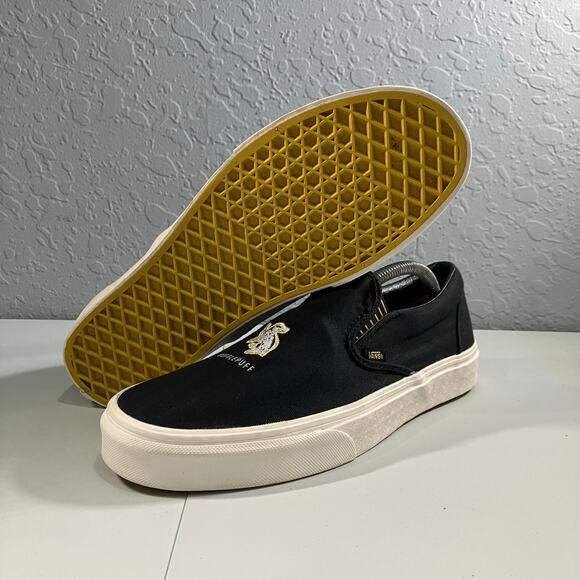 VANS X Harry Potter Hufflepuff Men\'s Sneaker Size 10 Classic Black Slip-on Shoes main image 8